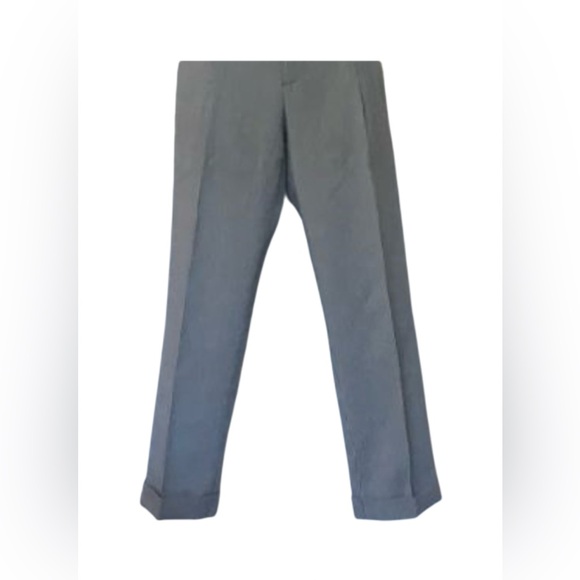 Etro Engineer Stripe Cropped Dress Pant - Picture 4 of 9